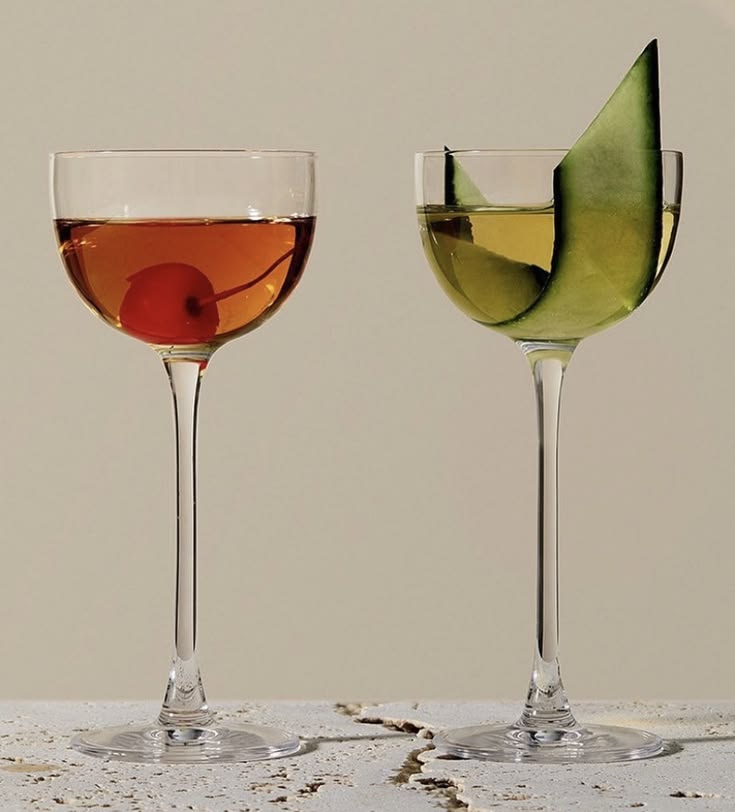 Thoughtful glassware details