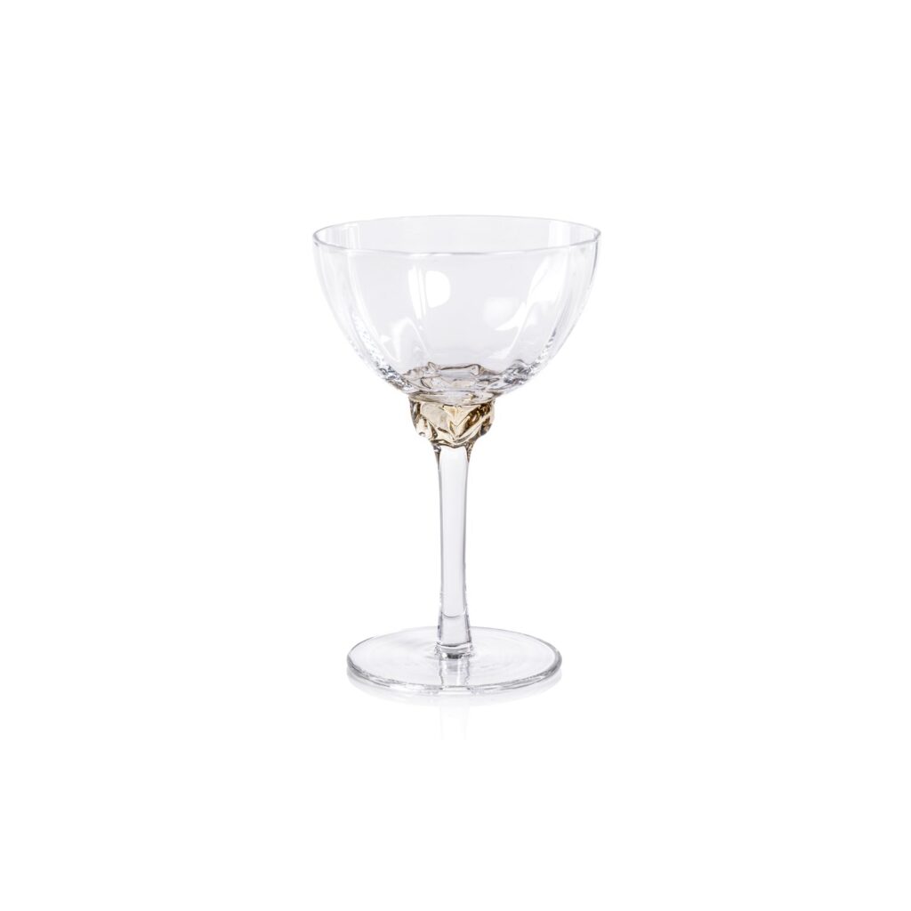 Pastel Martini Cocktail Glass Set of 4